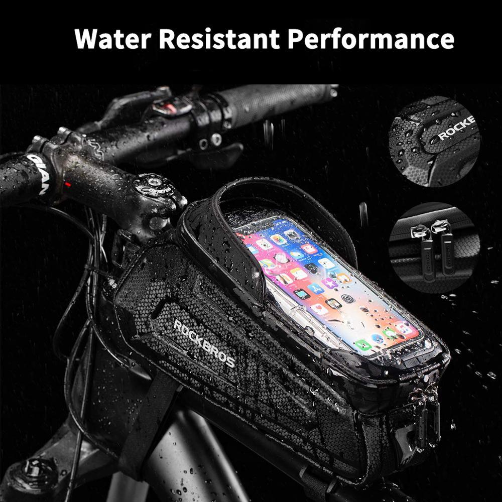 Waterproof Touchscreen Bike Phone Bag – 6.5-Inch
