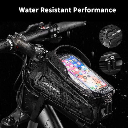 Waterproof Touchscreen Bike Phone Bag – 6.5-Inch