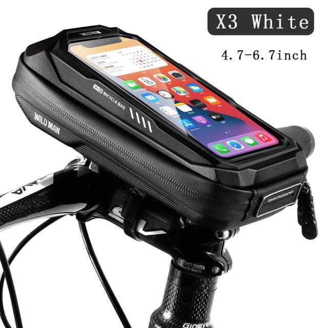 Waterproof Double-Zip Bike Phone Bag – product view 3