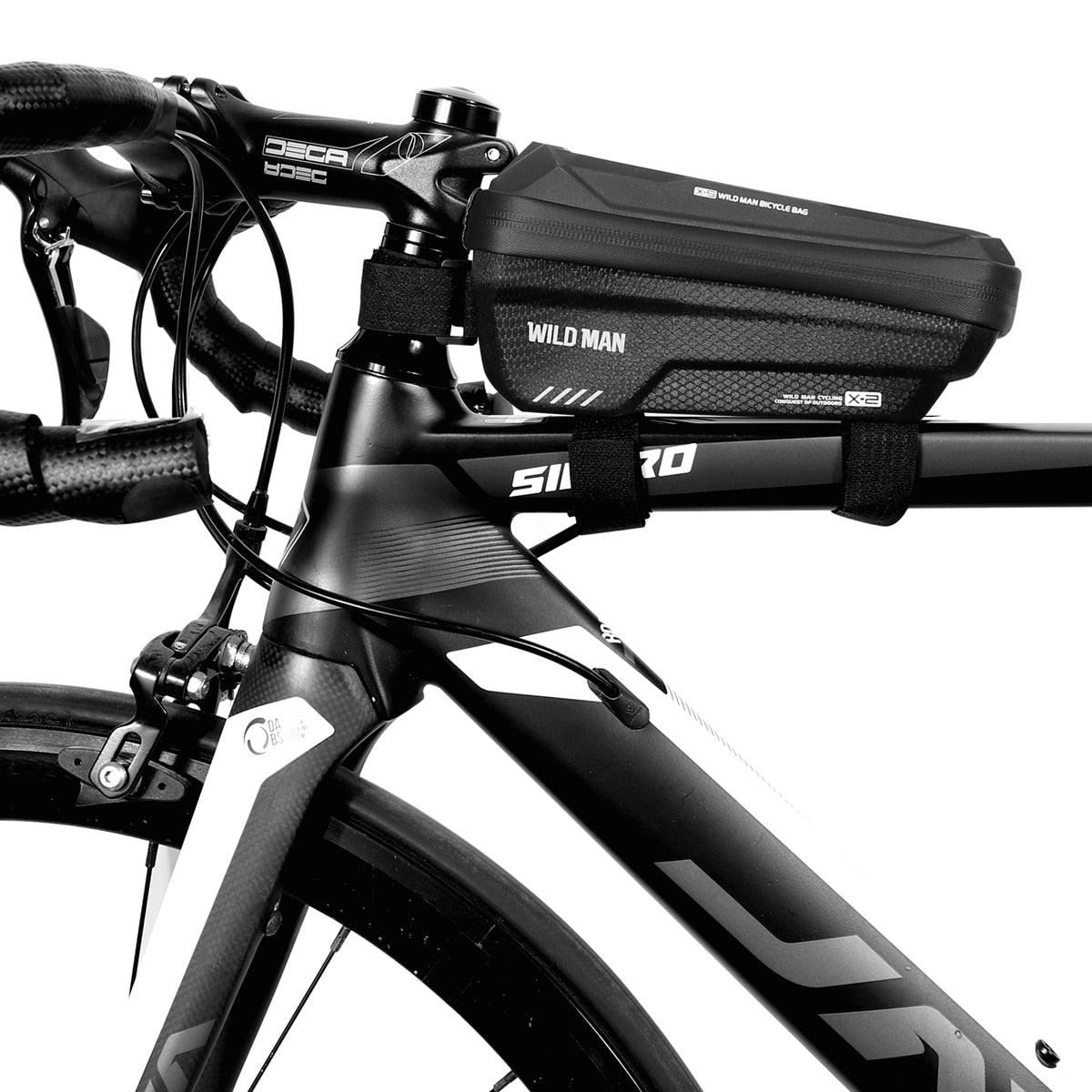 Waterproof Double-Zip Bike Phone Bag – product view 4