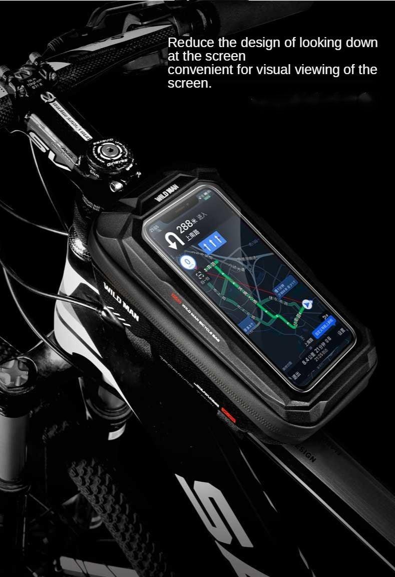 Hard-Shell Touchscreen Bike Phone Bag – product view 7
