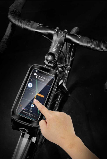 Hard-Shell Touchscreen Bike Phone Bag