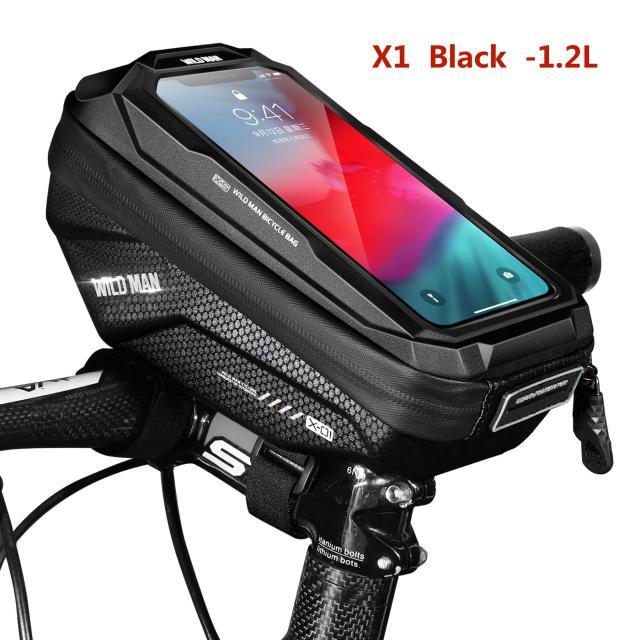 Hard-Shell Touchscreen Bike Phone Bag – product view 12