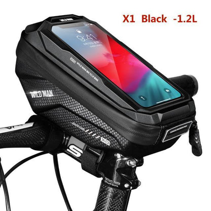 Hard-Shell Touchscreen Bike Phone Bag – product view 12
