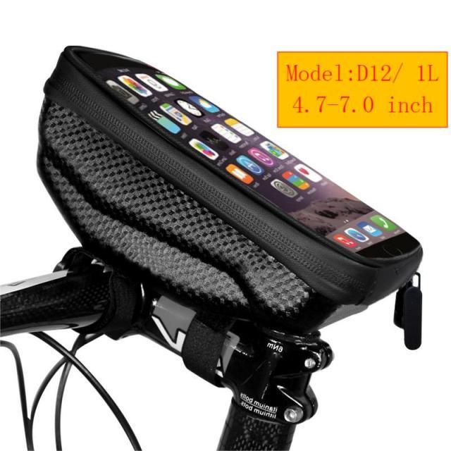 Hard-Shell Touchscreen Bike Phone Bag – product view 9