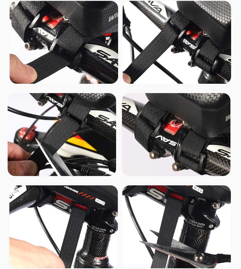 Hard-Shell Touchscreen Bike Phone Bag – product view 17