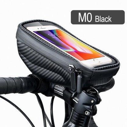 Black Waterproof Bike Phone Bag – 6.6-Inch – product view 9