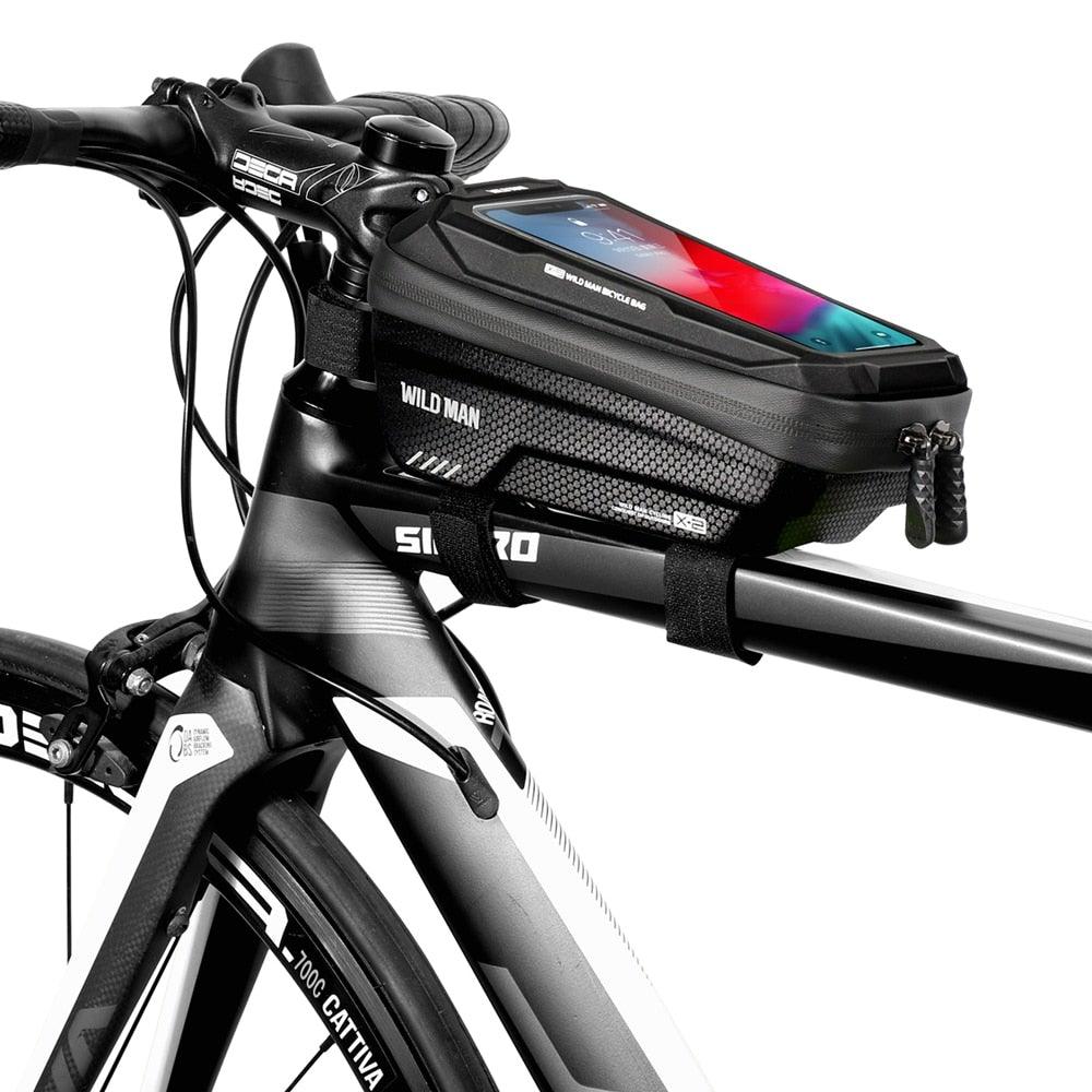 Black Waterproof Bike Phone Bag – 6.6-Inch – product view 20