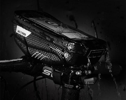 Black Waterproof Bike Phone Bag – 6.6-Inch – product view 15