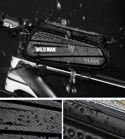 Black Waterproof Bike Phone Bag – 6.6-Inch – product view 16