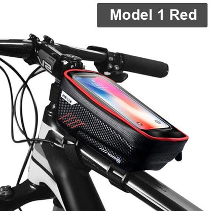Black Waterproof Bike Phone Bag – 6.6-Inch
