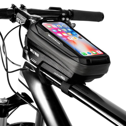 Black Waterproof Bike Phone Bag – 6.6-Inch – product view 10