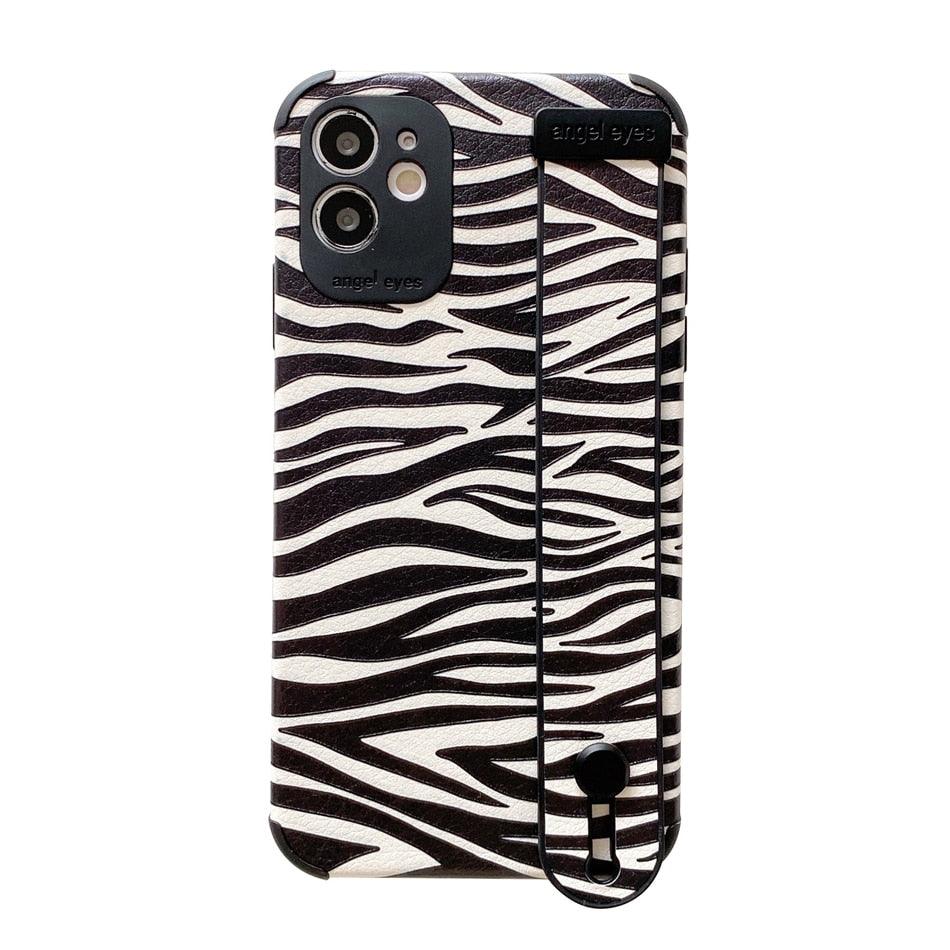 Leopard Wrist-Strap iPhone Case – product view 9