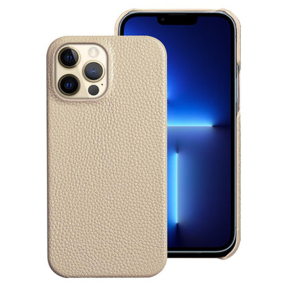 Orange Genuine Leather iPhone Case – product view 13