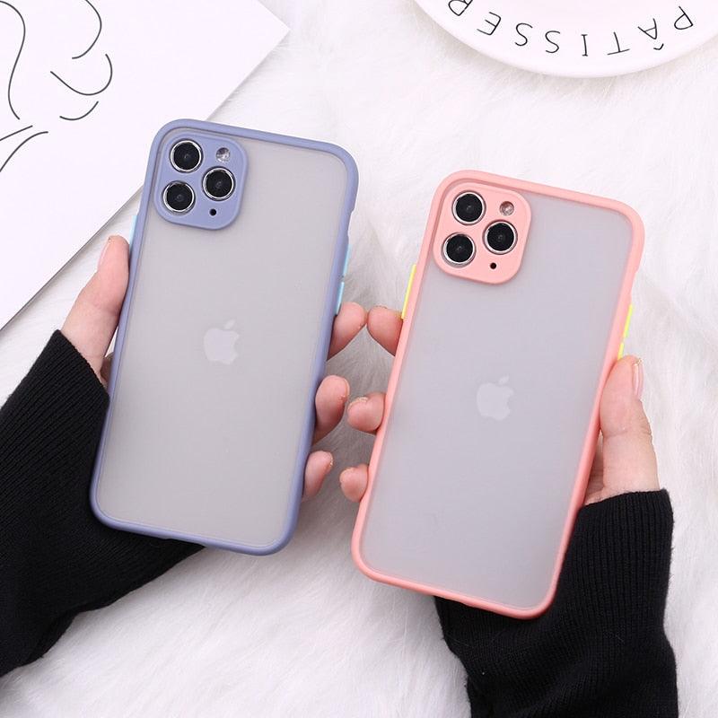 Translucent iPhone Case with Camera Protection – product view 2
