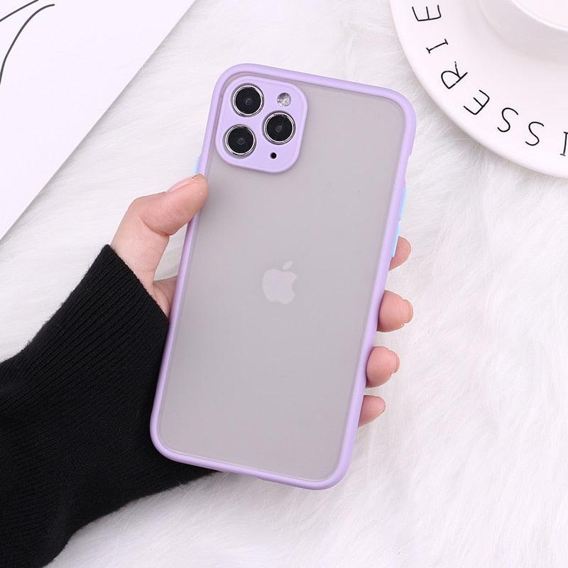 Translucent iPhone Case with Camera Protection – product view 11