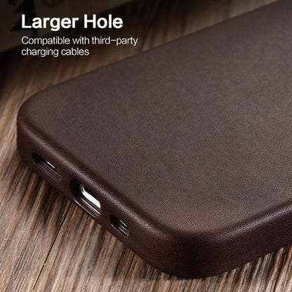 Magnetic-Charging Leather iPhone Case – product view 18