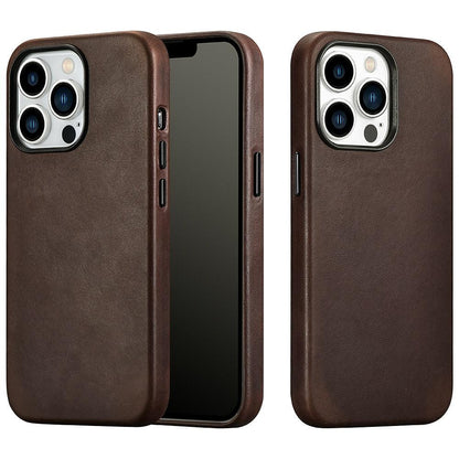 Magnetic-Charging Leather iPhone Case – product view 9