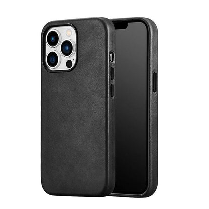 Magnetic-Charging Leather iPhone Case – product view 7