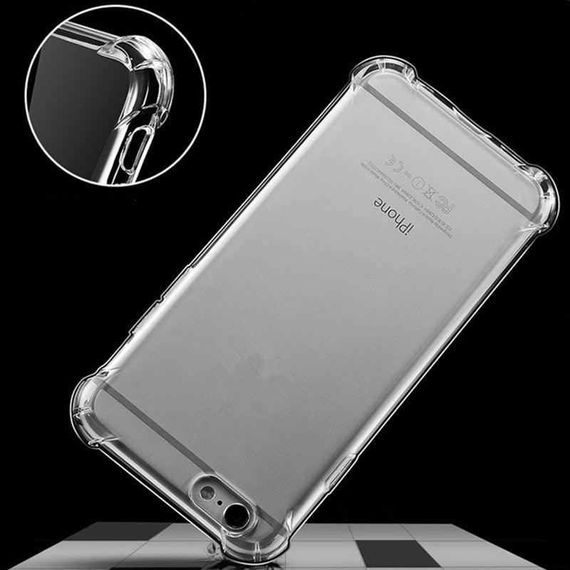 Clear Shockproof Silicone iPhone Case – product view 2