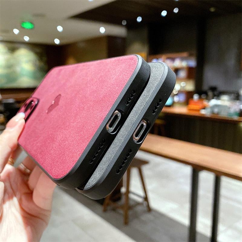 Heart Leather Shockproof iPhone Case – product view 6