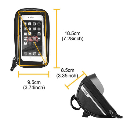 Waterproof Handlebar Phone Mount Bag – product view 18