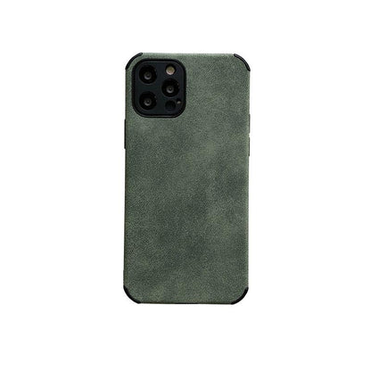 Black & Green Leather iPhone Case – product view 6
