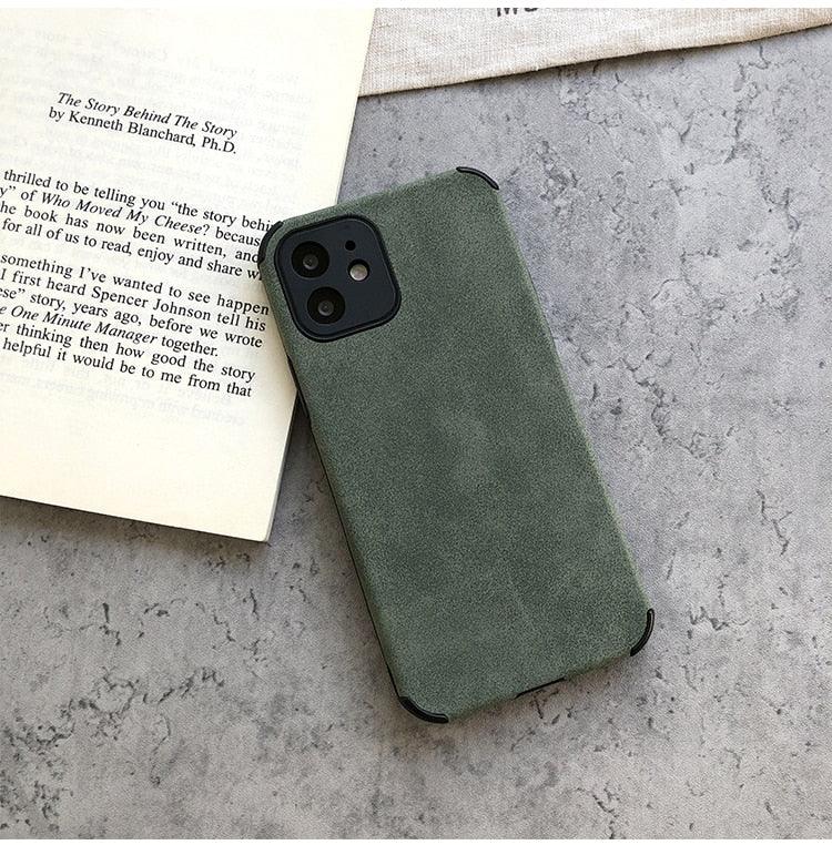 Black & Green Leather iPhone Case – product view 11