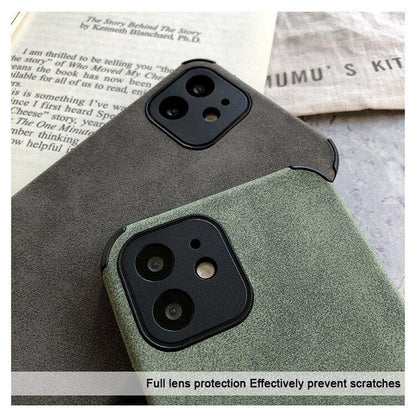 Black & Green Leather iPhone Case – product view 14