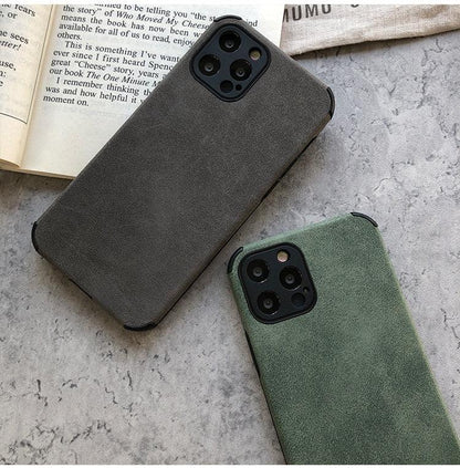 Black & Green Leather iPhone Case – product view 20
