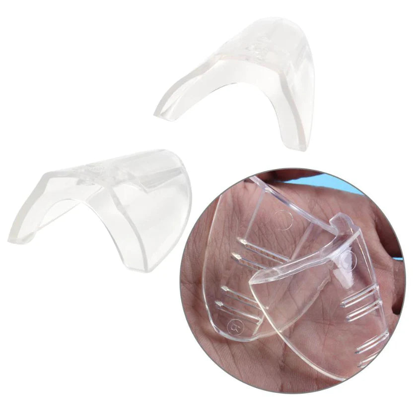 2 Pairs Side Shields for Eye Glasses Slip on Safety Glasses Shield Universal US