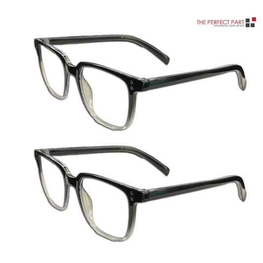 2 PK Unisex Blue Light Blocking Reading Glasses Computer Readers for Men Women