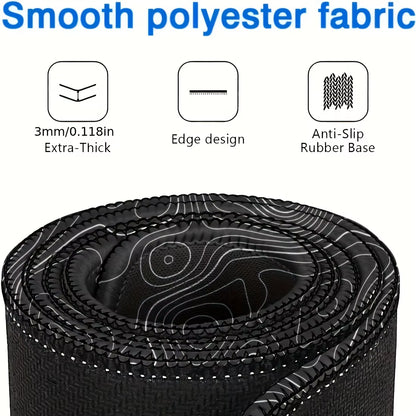 1PC Large Mouse Pad, Office Gaming Table Mat, Non-Slip Rubber Base Washable Mouse Pad for Work, Gaming and Office