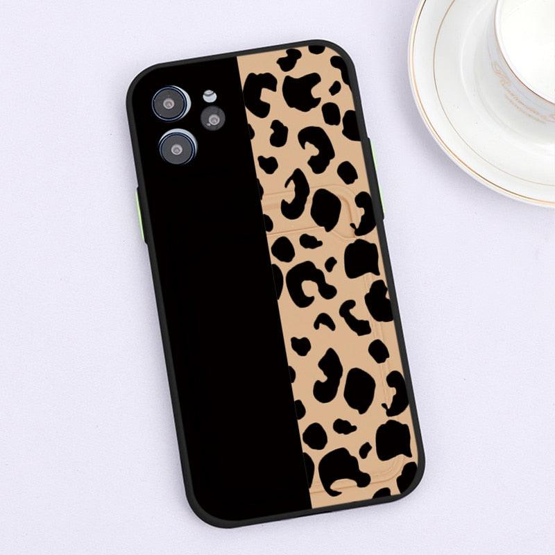 Floral Heart iPhone Case with Card Holder – product view 13