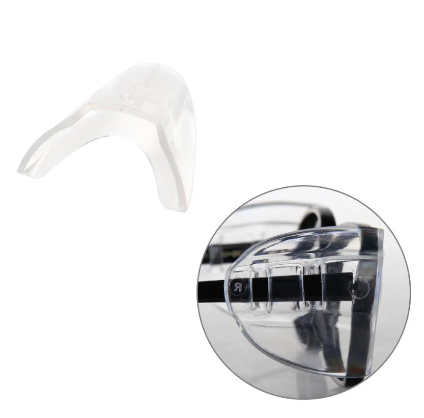 2 Pairs Side Shields for Eye Glasses Slip on Safety Glasses Shield Universal US