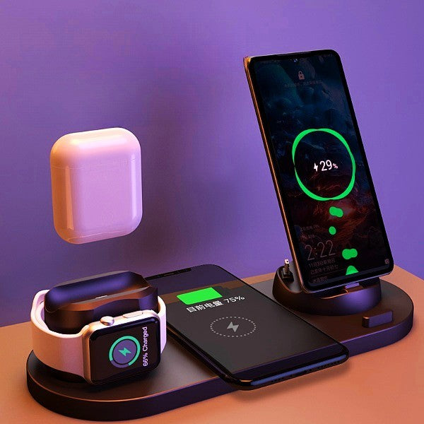 Wireless  6-In-1 Charging Dock Station