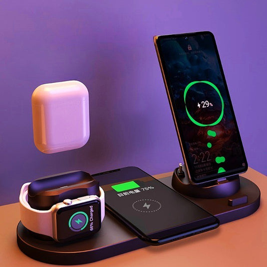 Wireless  6-In-1 Charging Dock Station
