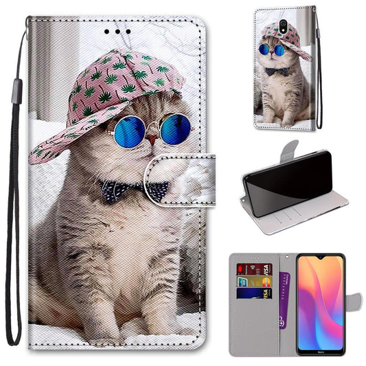 Redmi Note Flip Wallet Case with Cat Design – product view 2