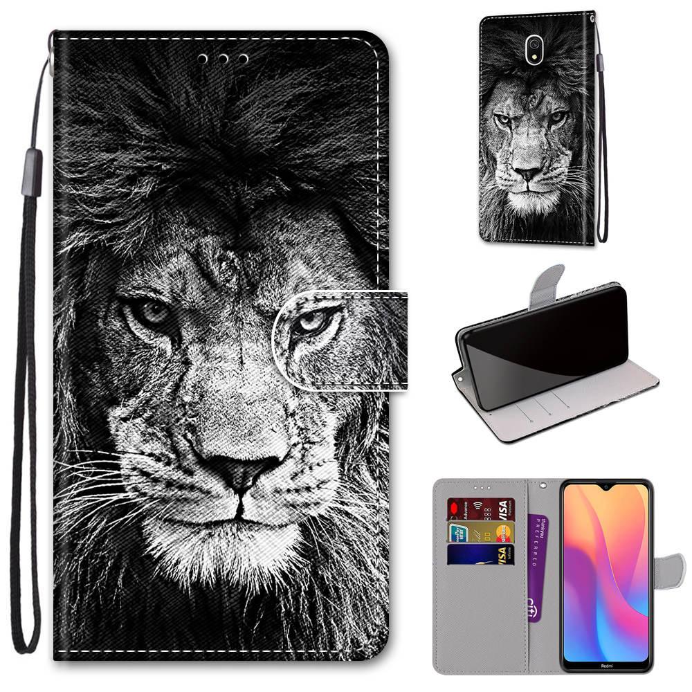 Redmi Note Flip Wallet Case with Cat Design – product view 4
