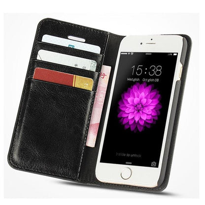 iPhone Flip Wallet Case with Card Holder