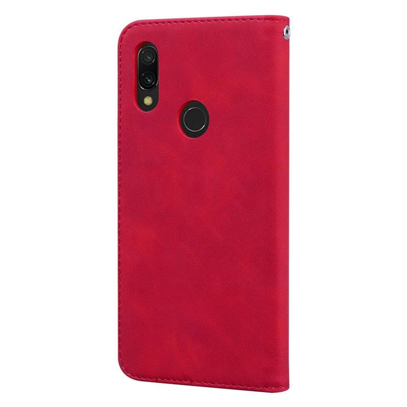 Redmi Note 7 Leather Flip Wallet Case