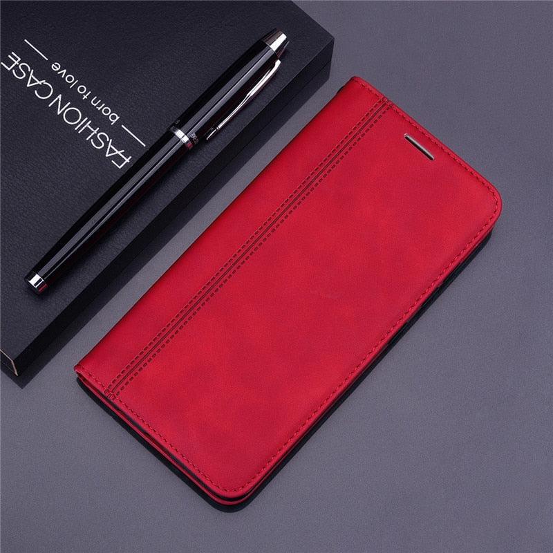 Redmi Note 7 Leather Flip Wallet Case – product view 9