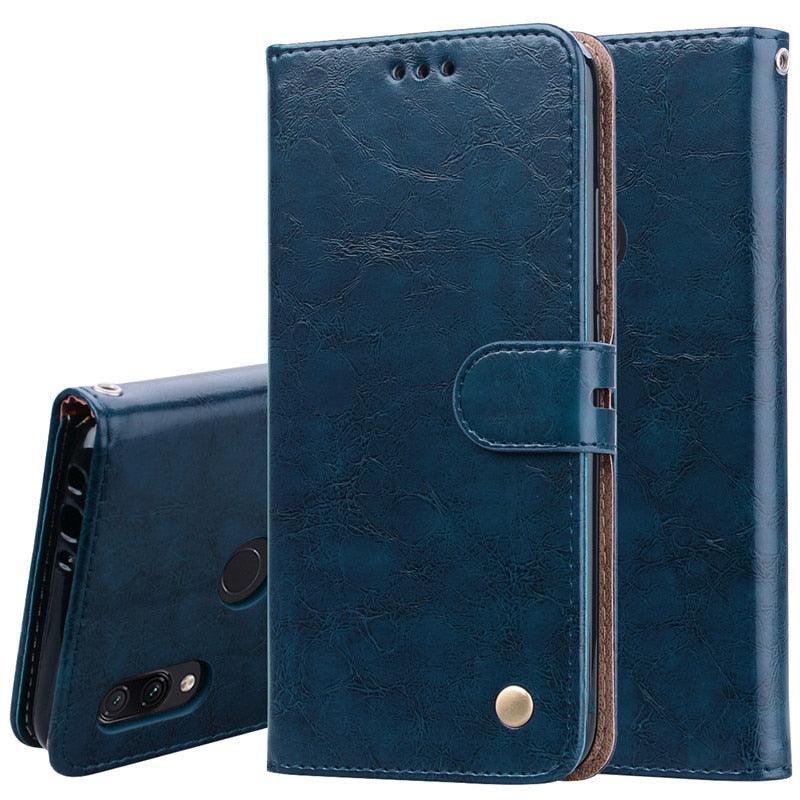 Redmi Note 7 Leather Flip Wallet Case