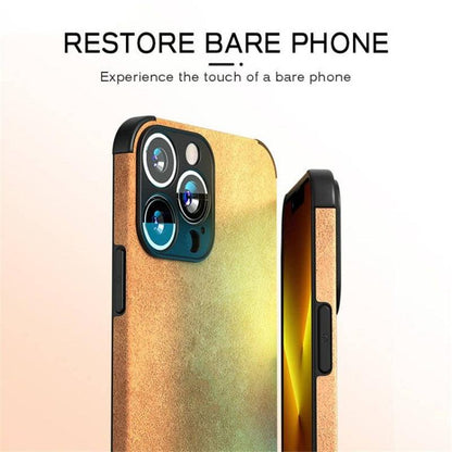 Purple Full-Leather iPhone Case – product view 5