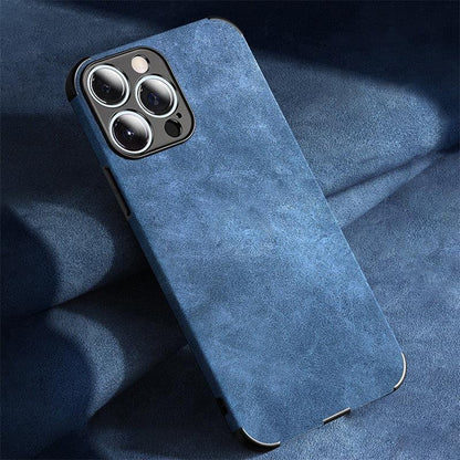 Purple Full-Leather iPhone Case – product view 9