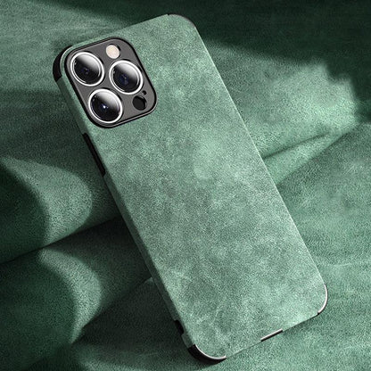 Purple Full-Leather iPhone Case – product view 11