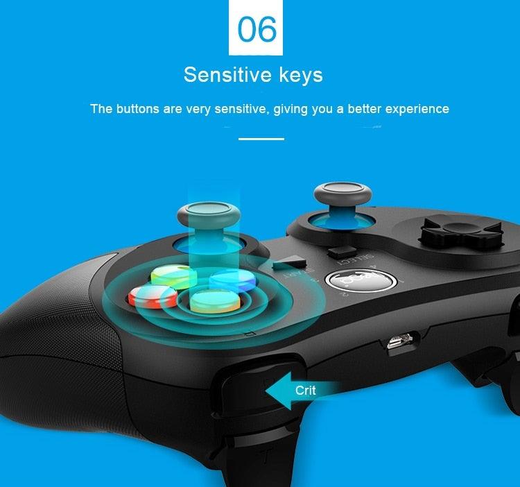 Wireless Bluetooth Gamepad for Android, iOS & PC – product view 8