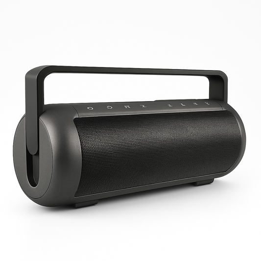 iRola Wireless Speaker Powerful Dual Subwoofer Stereo Bass Noise Cancelling w/Mic Aux-in for Camping Party