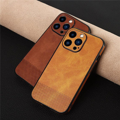 Genuine Leather Shockproof iPhone Case – product view 14