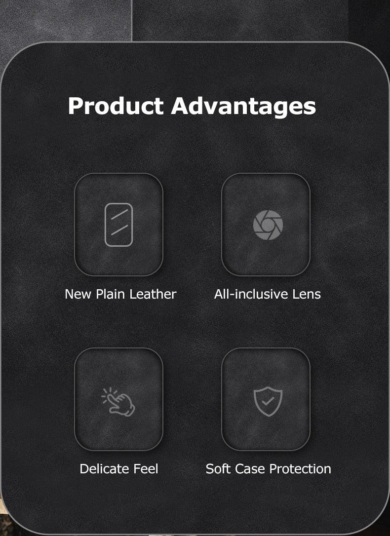 Hard Genuine Leather iPhone Case – product view 14